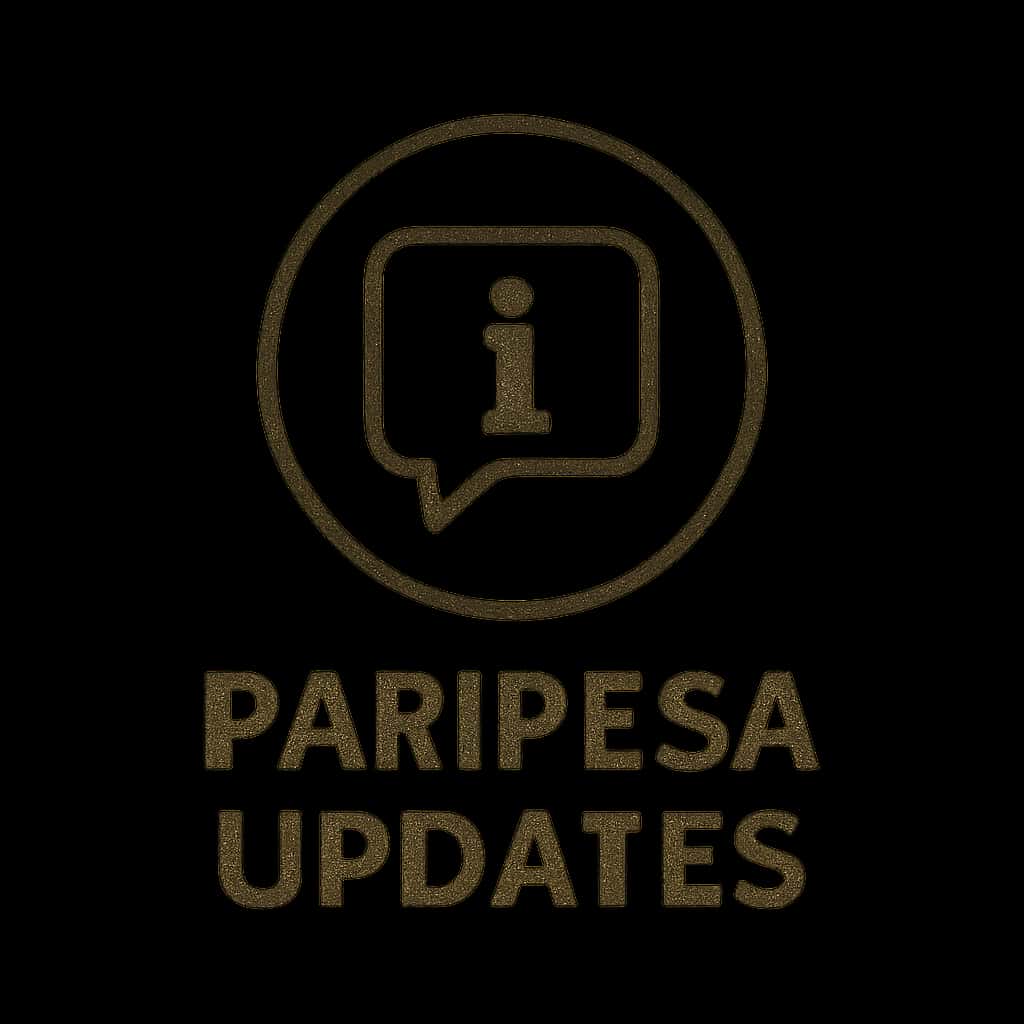 Badge representing Paripesa Updates.