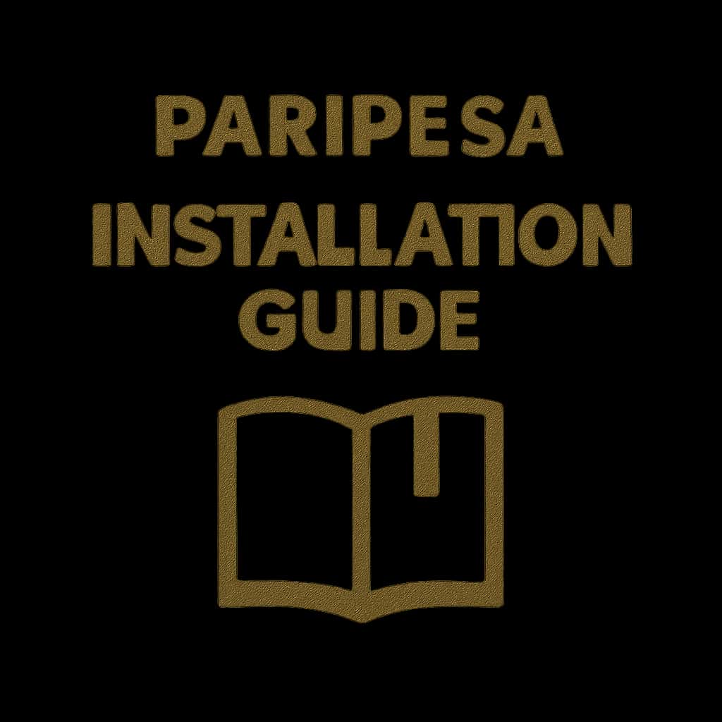 Icon representing the Installation Guide for Paripesa.