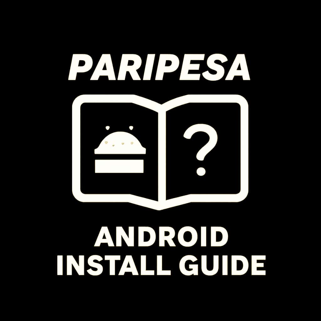 Icon representing the Paripesa Android Install Guide.