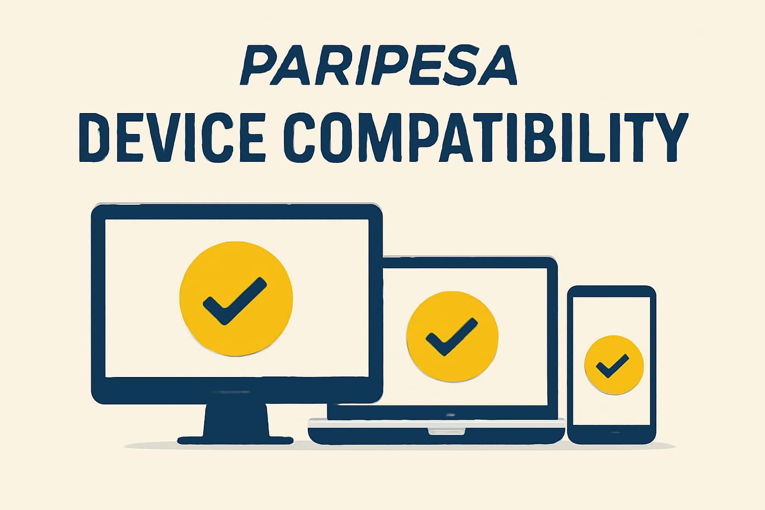 An informative graphic about Paripesa Device Compatibility.