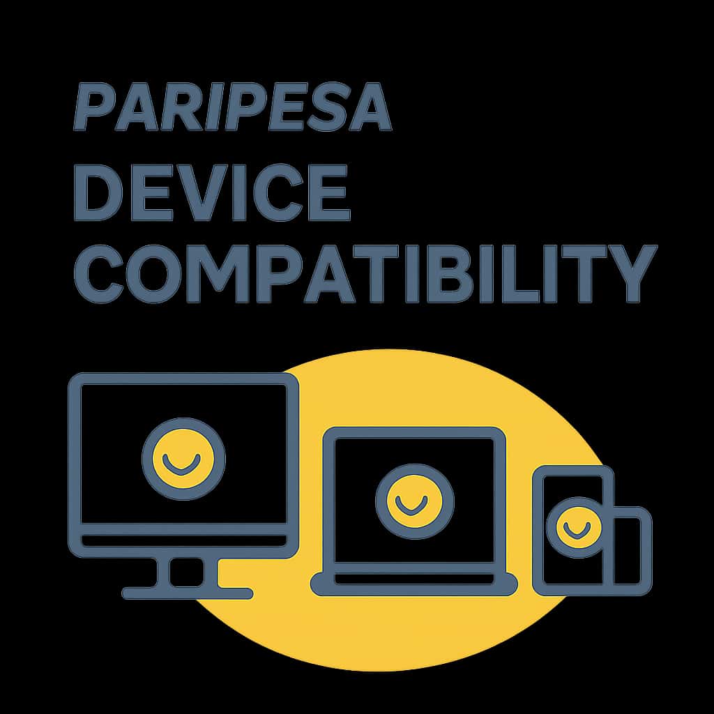 Diagram illustrating Paripesa Device Compatibility.