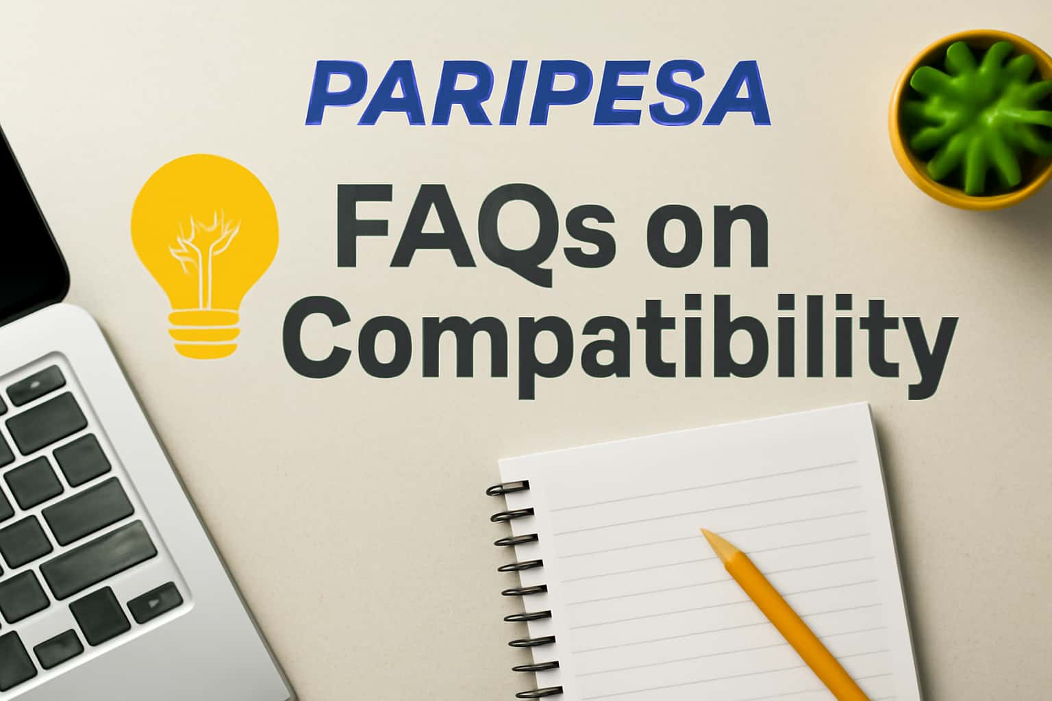 Overview image highlighting Paripesa FAQs on Compatibility.