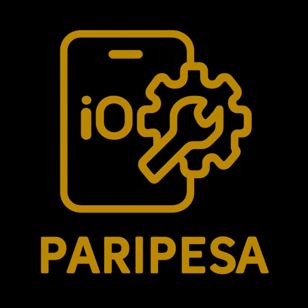 Icon representing troubleshooting for the Paripesa app on iOS.